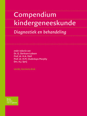 cover image of Compendium kindergeneeskunde